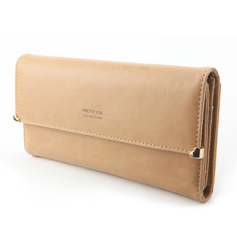 Women&#39;s Fashion Clutch Matte Leather Wallet Lady Card Purse Handbag 7 Colors | eBay