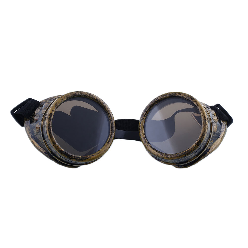 Vintage Victorian Steampunk Goggles Glasses Welding Punk Gothic Cosplay