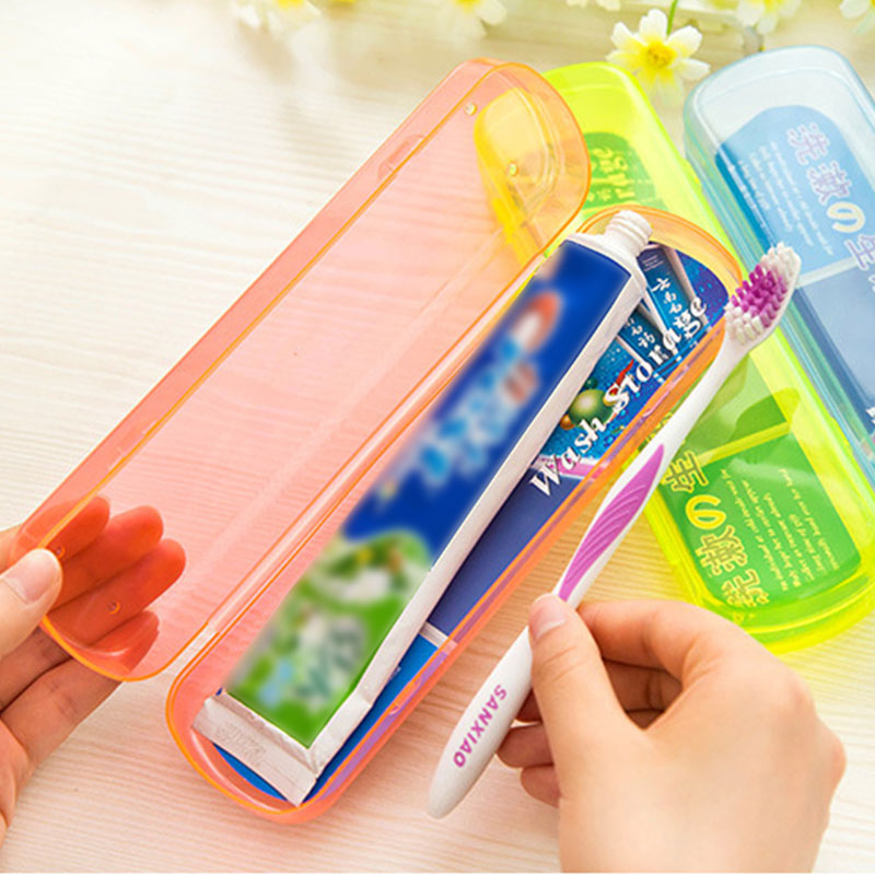 Portable Plastic Travel Toothbrush Toothpaste Storage Box Cover Protect eBay