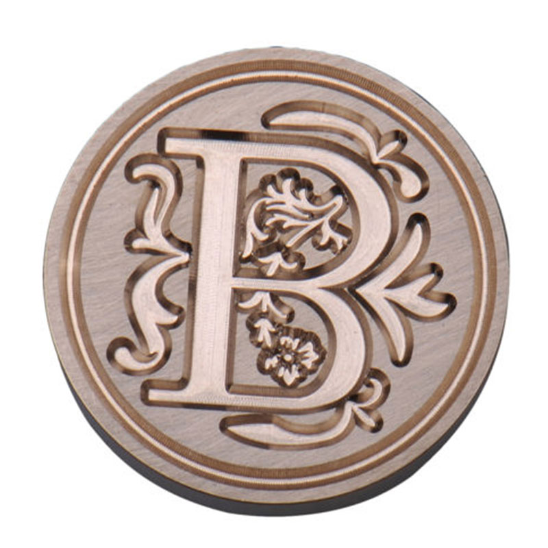 Vintage Retro Classic Initial Alphabet Wax Seal Stamp Set Sealing Wax