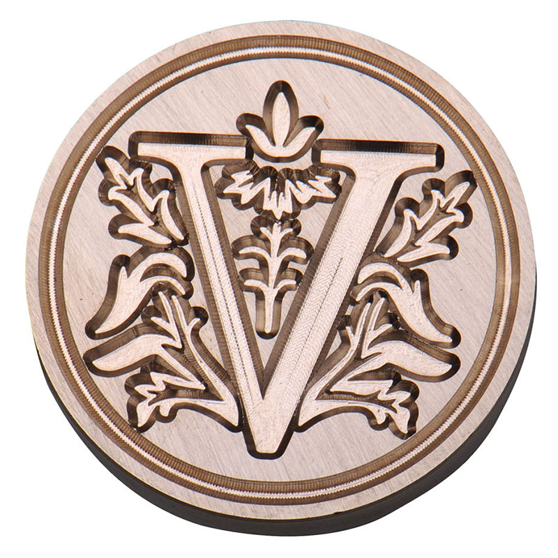 Vintage Retro Classic Initial Alphabet Wax Seal Stamp Set Sealing Wax