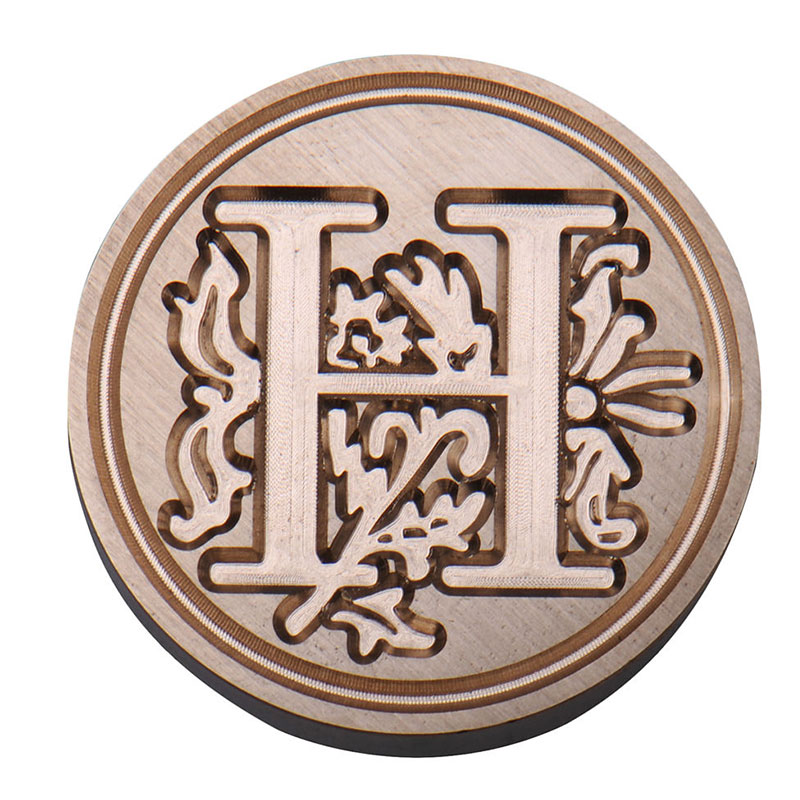 Vintage Retro Classic Initial Alphabet Wax Seal Stamp Set Sealing Wax