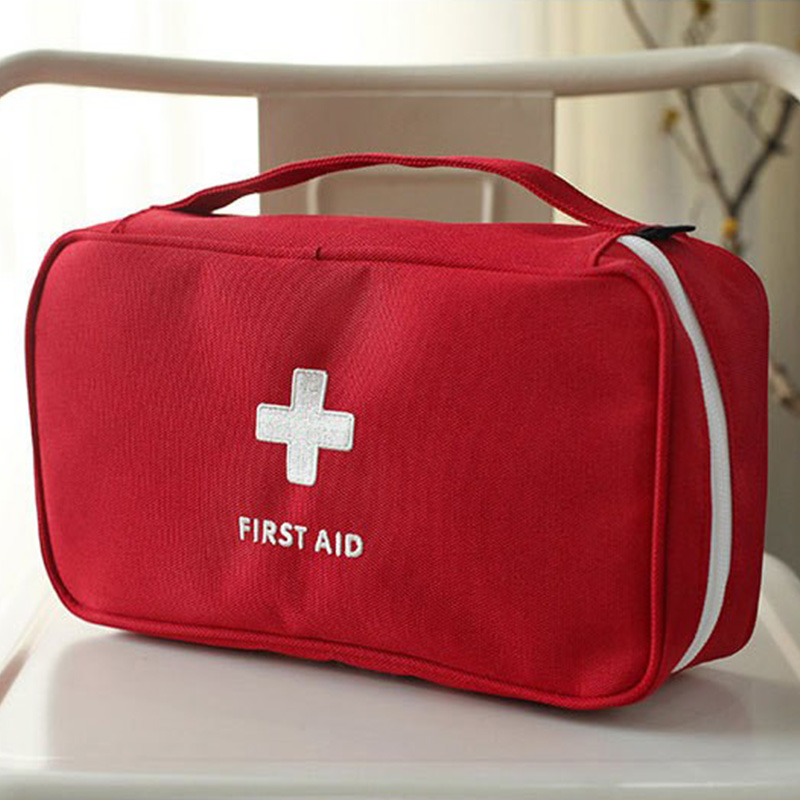 Empty First Aid Kit Pouch Home Office Medical Emergency Travel Rescue ...