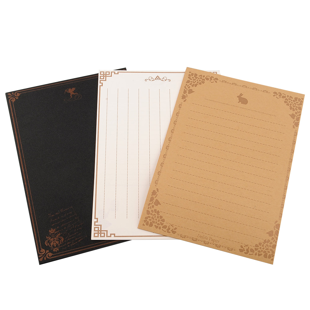 8-sheets-European-Style-Retro-Ancient-Vintage-Letter-Paper-Stationery-3-Kinds
