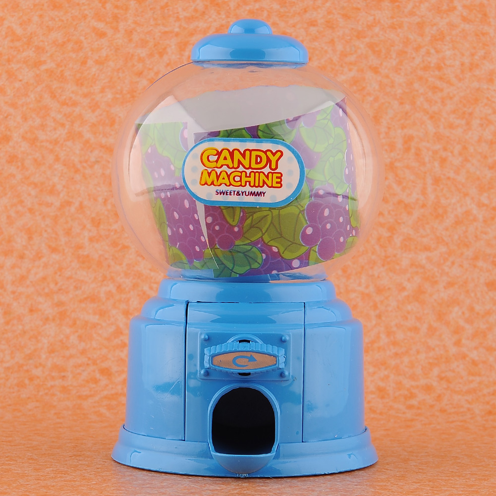Cute Mini Candy Gumball Vending Machine Saving Bank Box Coin Children Toy - Picture 2 of 5