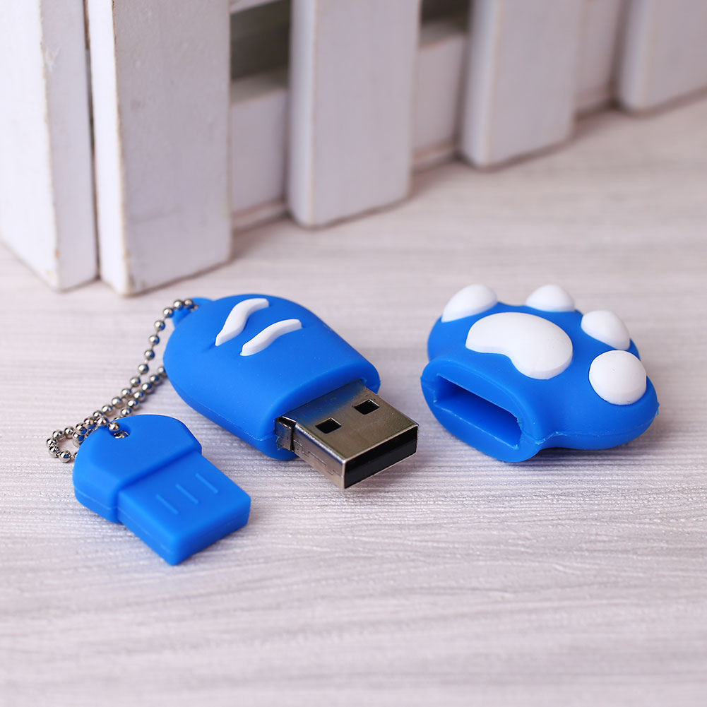 16GB USB 2.0 Cat Paw Flash Drive Memory Stick Storage Pendrive Thumb U