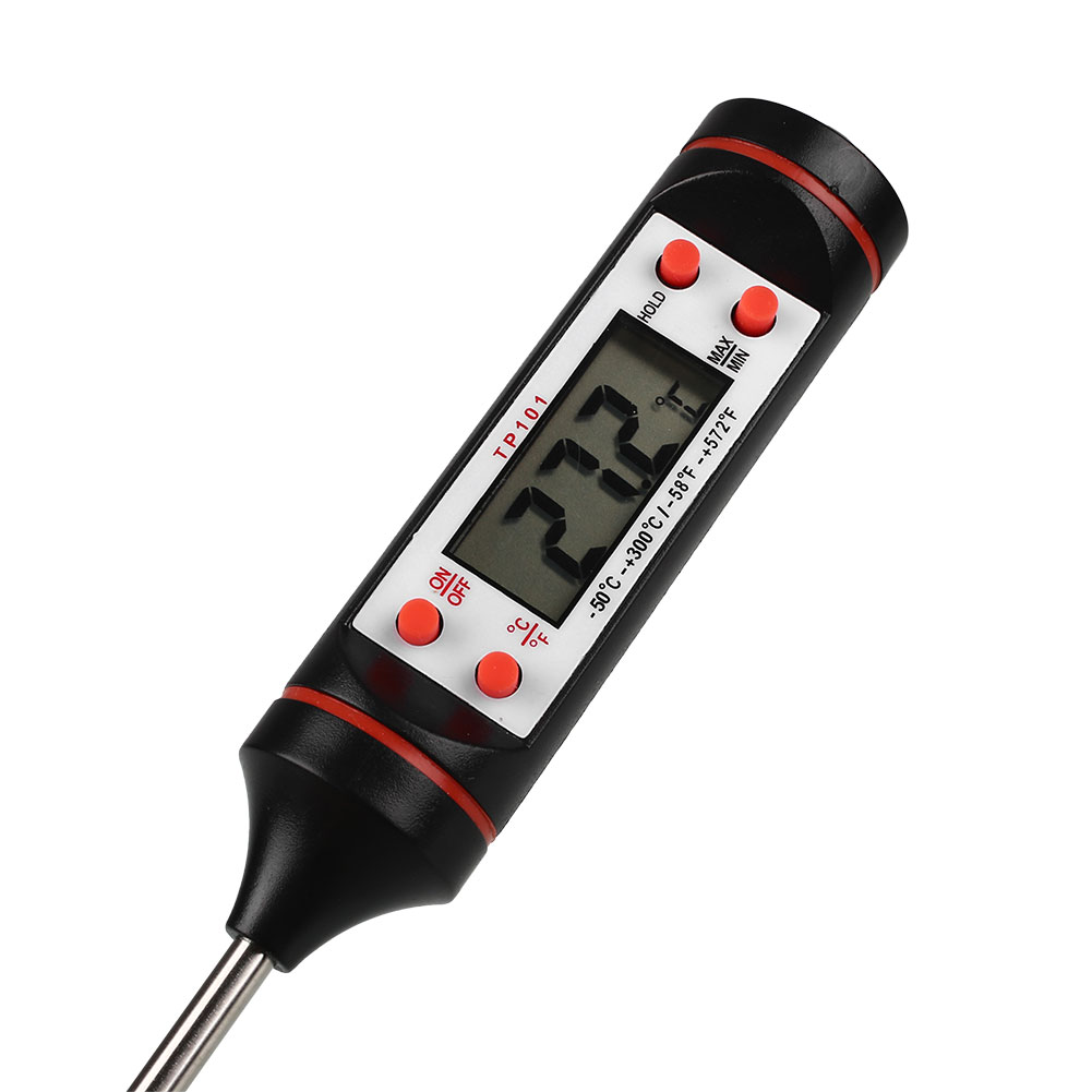 Car Vehicle Air Conditioning Outlet LCD Digital Thermometer Gauge Check