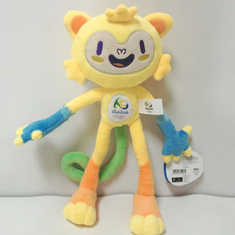 2016 Brazil Rio Olympic Plush Mascot Vinicius Toy Cute Gift For ...