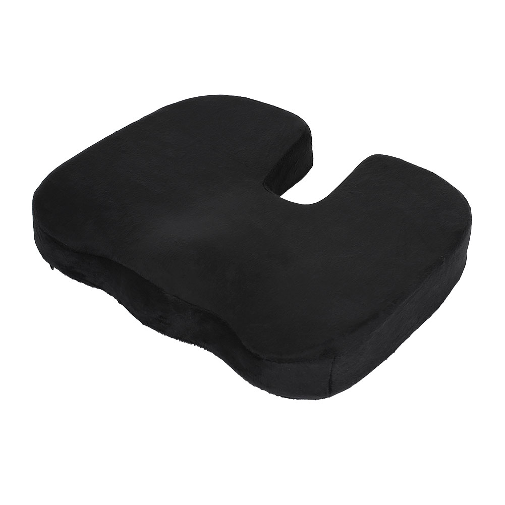 Office Memory Foam Coccyx Orthoped Seat Pad Support Lumbar Cushion Pain ...