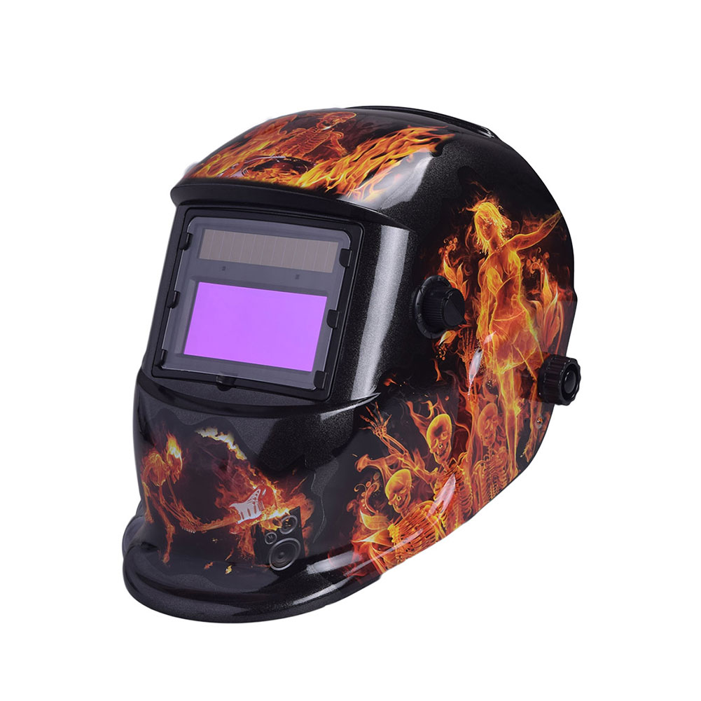 Auto Darkening Protective Welding Helmet Grinding Masks IR Protection ...