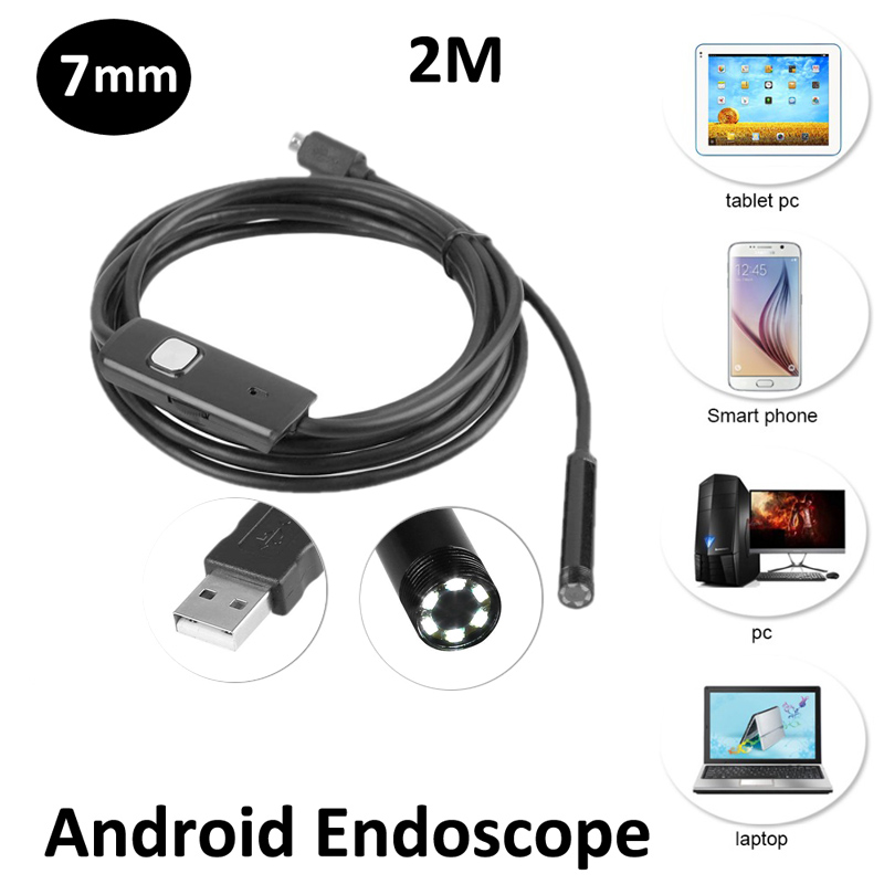 Micro USB Endoscope Waterproof Inspection Camera for Android OTG Smart Phone